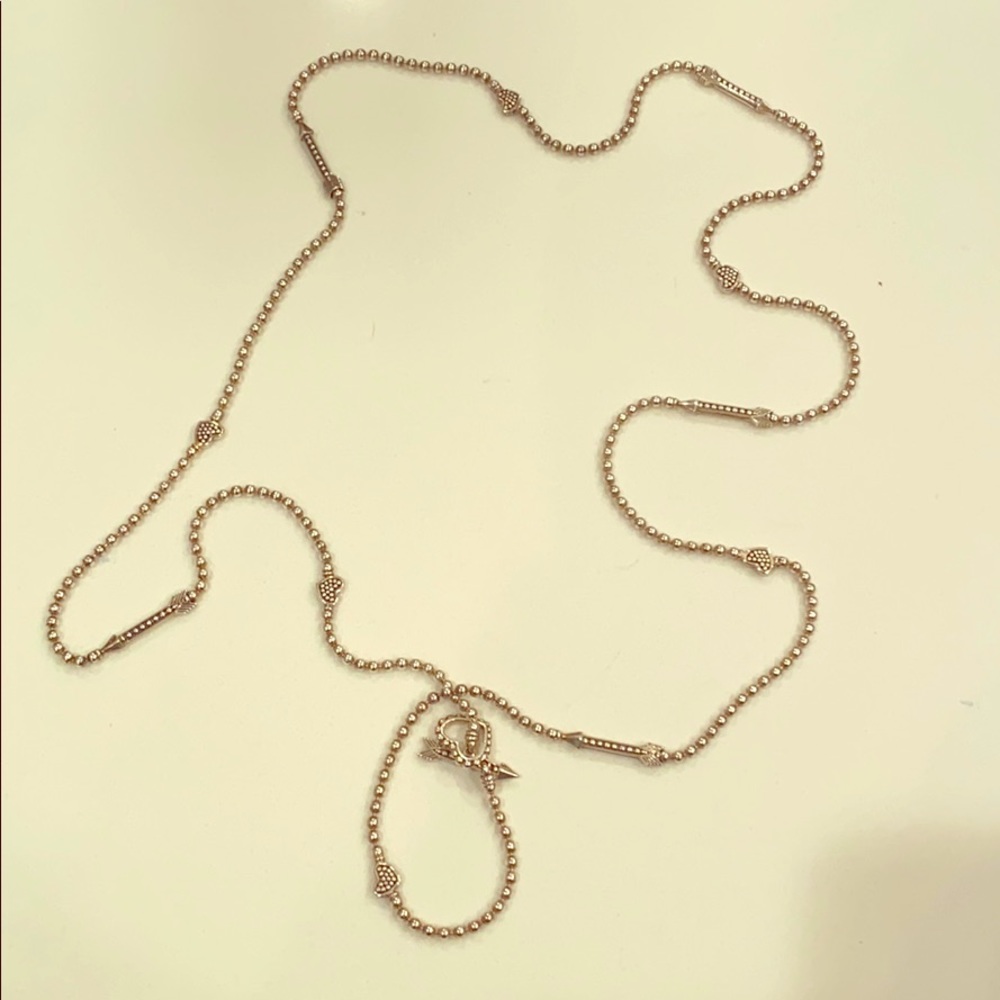 Lagos Heart & Arrow Necklace